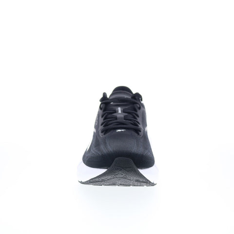 Reebok Zignition Mens Black Canvas Lace Up Athletic Running Shoes