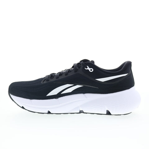 Reebok Zignition Mens Black Canvas Lace Up Athletic Running Shoes