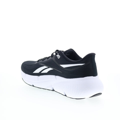 Reebok Zignition Mens Black Canvas Lace Up Athletic Running Shoes