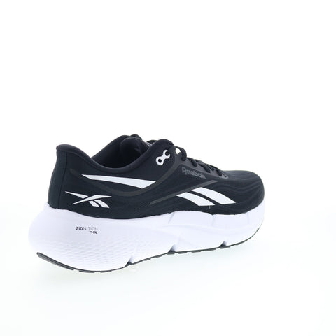 Reebok Zignition Mens Black Canvas Lace Up Athletic Running Shoes