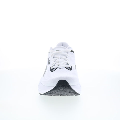 Reebok Zignition Mens White Canvas Lace Up Athletic Running Shoes
