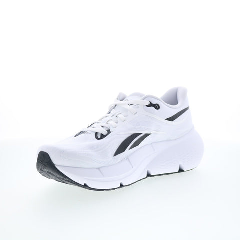 Reebok Zignition Mens White Canvas Lace Up Athletic Running Shoes