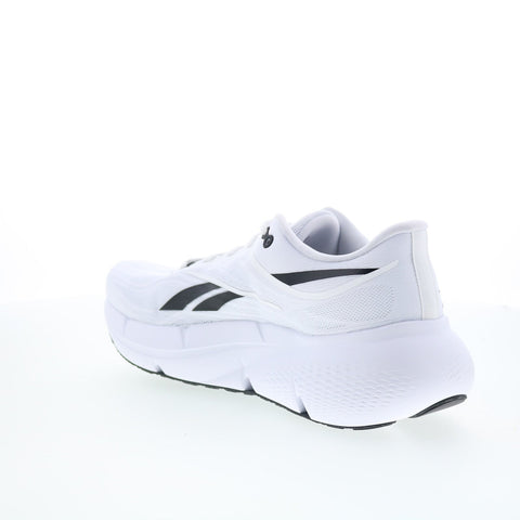Reebok Zignition Mens White Canvas Lace Up Athletic Running Shoes