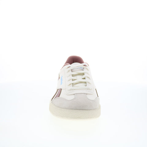 Reebok Smash Edge S Mens Beige Leather Lace Up Lifestyle Sneakers Shoes