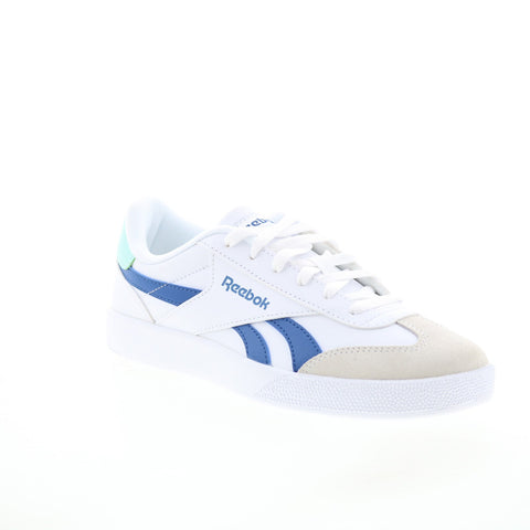 Reebok Smash Edge S Mens White Synthetic Lace Up Lifestyle Sneakers Shoes