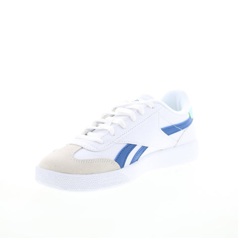 Reebok Smash Edge S Mens White Synthetic Lace Up Lifestyle Sneakers Shoes