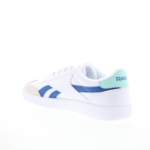 Reebok Smash Edge S Mens White Synthetic Lace Up Lifestyle Sneakers Shoes