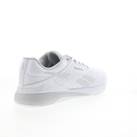 Reebok Nano X5 Mens Gray Mesh Lace Up Athletic Cross Training Shoes