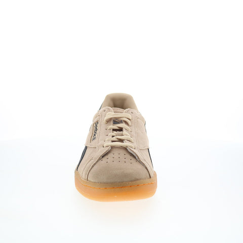 Reebok Club C Revenge Vintage Mens Beige Leather Lifestyle Sneakers Shoes