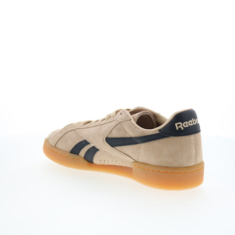 Reebok Club C Revenge Vintage Mens Beige Leather Lifestyle Sneakers Shoes