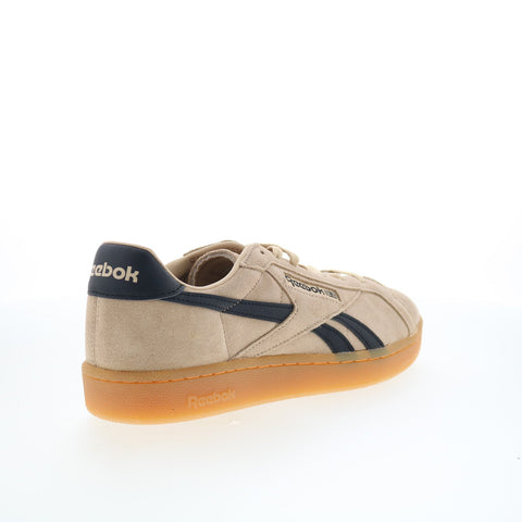 Reebok Club C Revenge Vintage Mens Beige Leather Lifestyle Sneakers Shoes