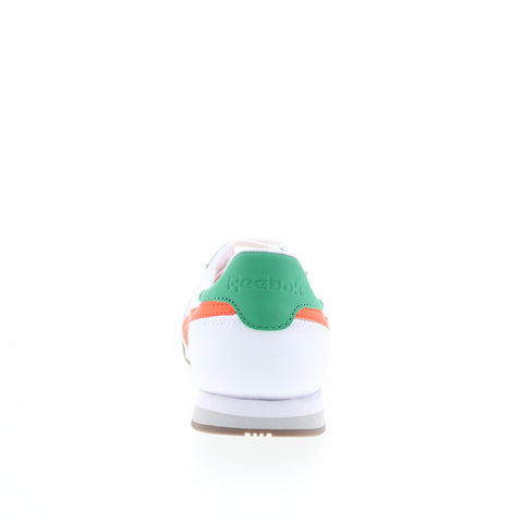 Reebok Campio XT Mens White Leather Lace Up Lifestyle Sneakers Shoes