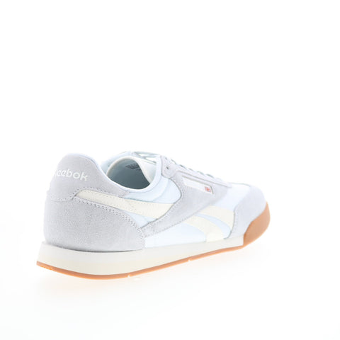 Reebok Campio XT Mens Gray Suede Lace Up Lifestyle Sneakers Shoes