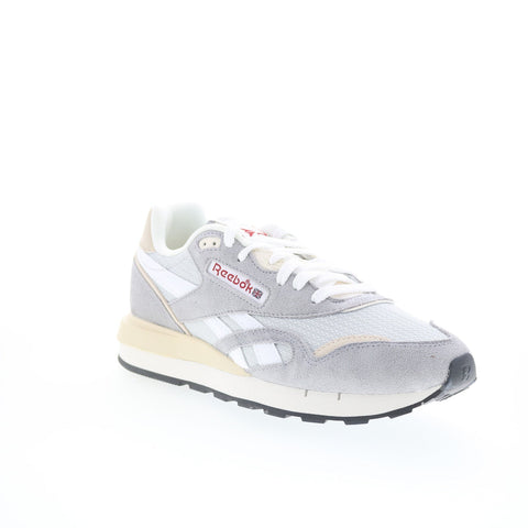 Reebok Classic Nylon 89 Mens Gray Suede Lace Up Lifestyle Sneakers Shoes