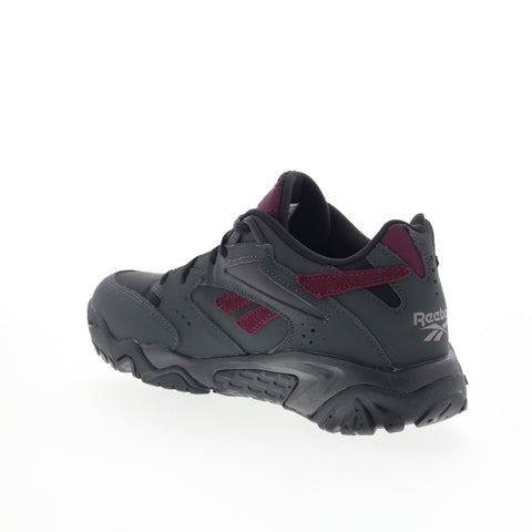 Reebok Preseason 94 Low Mens Gray Leather Lace Up Lifestyle Sneakers Shoes
