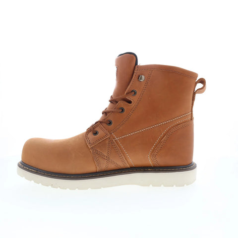 Ariat Work Rebar Wedge Composite Toe Mens Brown Wide Work & Safety Boots