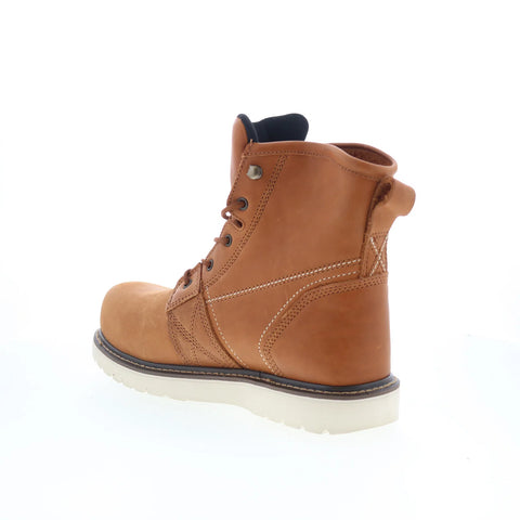 Ariat Work Rebar Wedge Composite Toe Mens Brown Wide Work & Safety Boots