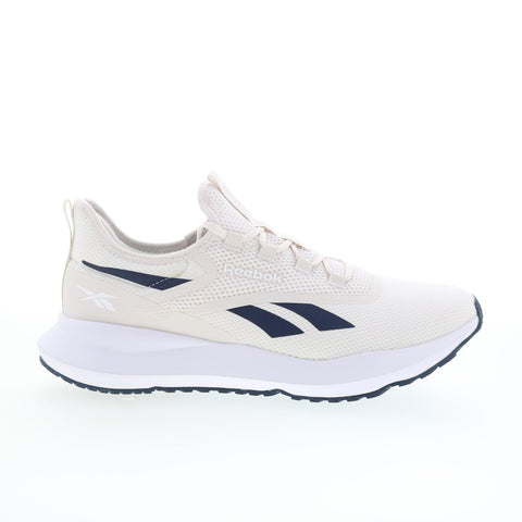Reebok Cityride Mens Beige Canvas Lace Up Athletic Running Shoes