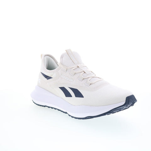 Reebok Cityride Mens Beige Canvas Lace Up Athletic Running Shoes