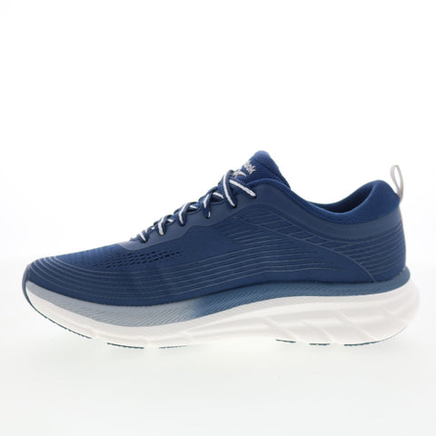 Reebok Road Strider Mens Blue Canvas Lace Up Athletic Running Shoes