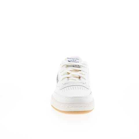 Reebok Club C 85 Vintage Mens White Leather Lifestyle Sneakers Shoes