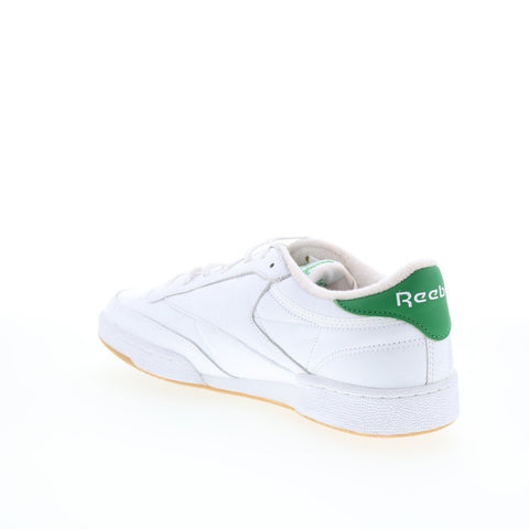 Reebok Club C 85 Vintage Mens White Leather Lifestyle Sneakers Shoes