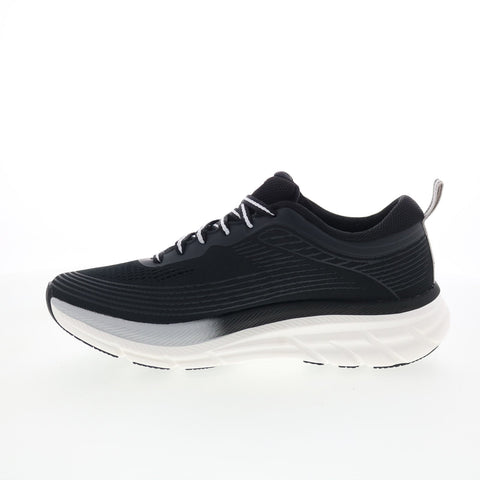 Reebok Road Strider Womens Black Canvas Lace Up Lifestyle Sneakers Shoes
