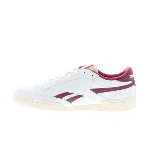 Reebok Club C Revenge Vintage Mens White Leather Lifestyle Sneakers Shoes