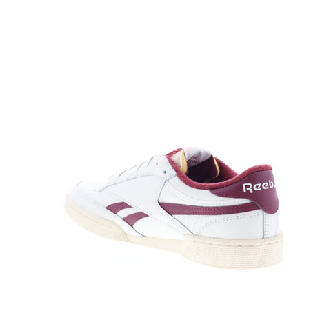 Reebok Club C Revenge Vintage Mens White Leather Lifestyle Sneakers Shoes
