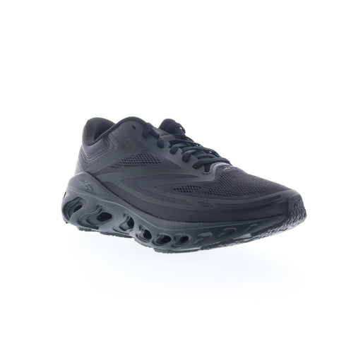Reebok Fuel Flex Run Mens Black Mesh Lace Up Athletic Running Shoes