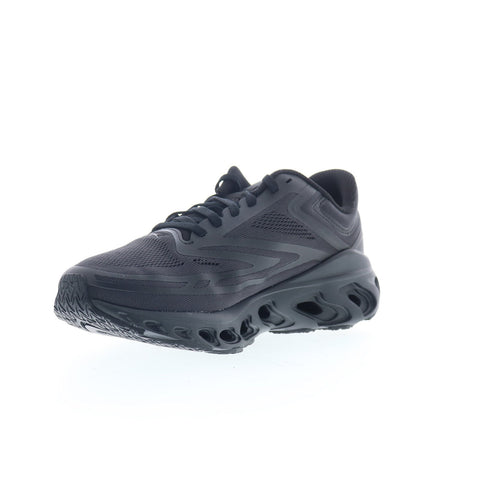 Reebok Fuel Flex Run Mens Black Mesh Lace Up Athletic Running Shoes