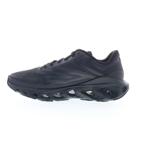 Reebok Fuel Flex Run Mens Black Mesh Lace Up Athletic Running Shoes