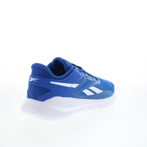 Reebok Split Flex Mens Blue Canvas Lace Up Athletic Cross Training Shoes