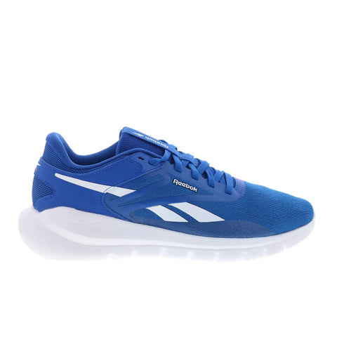 Reebok Split Flex Mens Blue Canvas Lace Up Athletic Cross Training Shoes