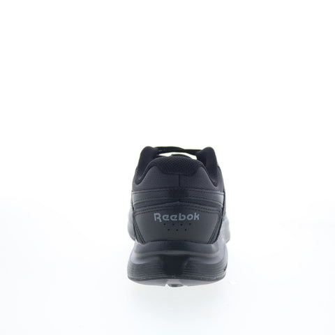 Reebok Walk Ultra Dmx 7 Max Womens Black Leather Lifestyle Sneakers Shoes