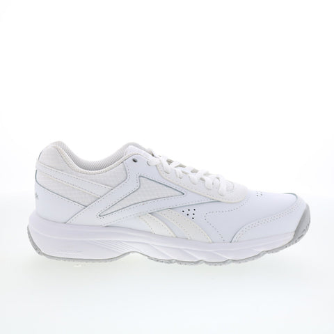 Reebok Work N Cushion 4.0 Womens White Leather Lace Up Work & Safety Shoes