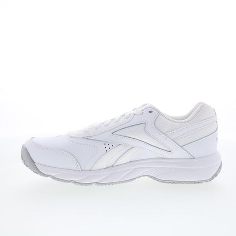 Reebok Work N Cushion 4.0 Womens White Leather Lace Up Work & Safety Shoes