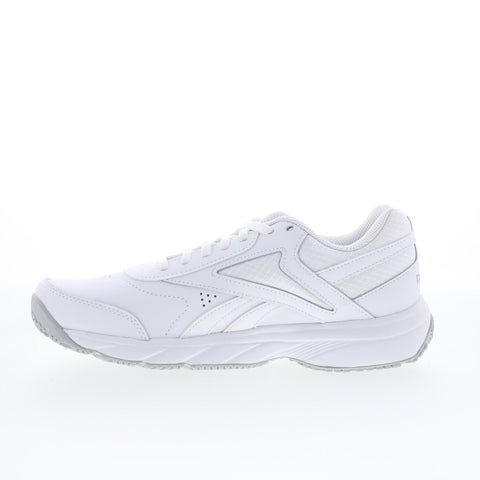 Reebok Work N Cushion 4.0 Mens White Leather Lace Up Work & Safety Shoes