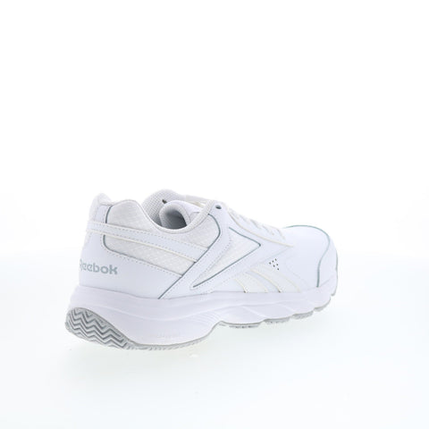 Reebok Work N Cushion 4.0 Mens White Leather Lace Up Work & Safety Shoes