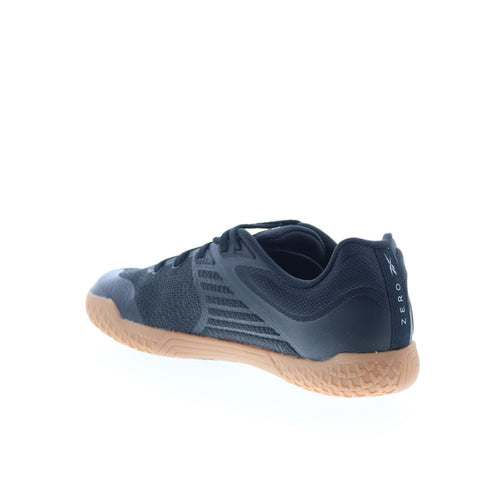 Reebok Nano Zero Mens Black Synthetic Lace Up Athletic Cross Training Shoes