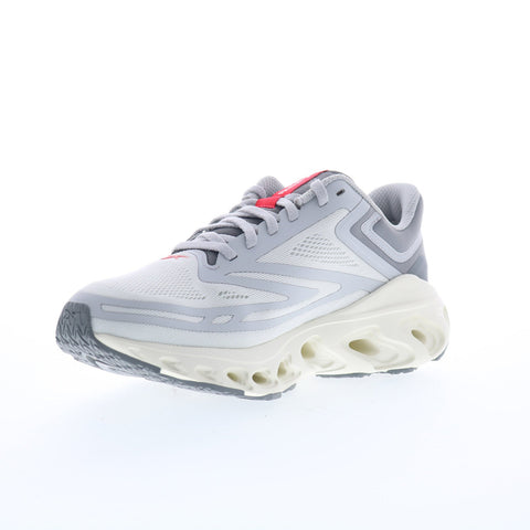 Reebok Fuel Flex Run Mens Gray Mesh Lace Up Athletic Running Shoes