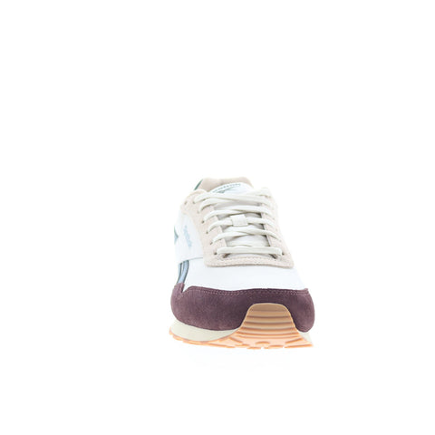 Reebok Glide Low Mens White Suede Lace Up Lifestyle Sneakers Shoes