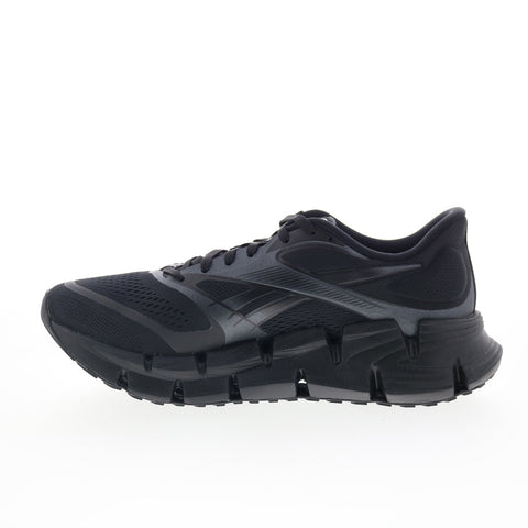 Reebok Floatzig 2 Mens Black Mesh Lace Up Athletic Running Shoes