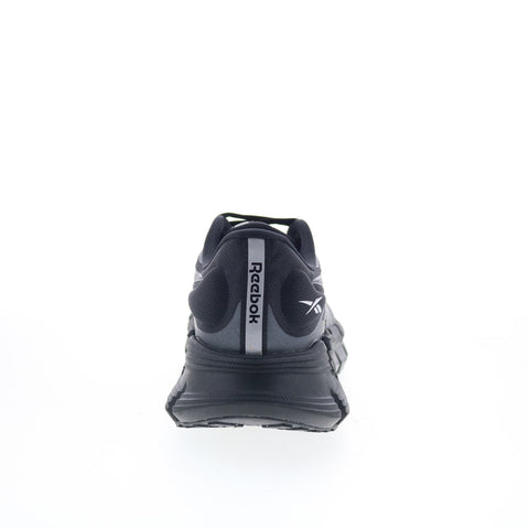 Reebok Floatzig 2 Mens Black Mesh Lace Up Athletic Running Shoes