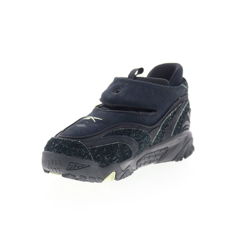 Reebok Chukwu Otu Mens Black Suede Zipper Lifestyle Sneakers Shoes