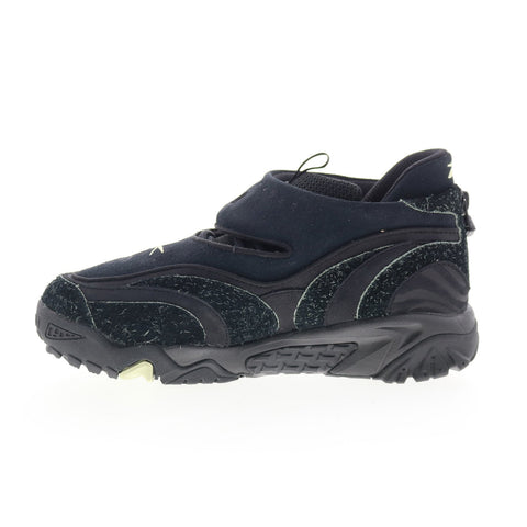 Reebok Chukwu Otu Mens Black Suede Zipper Lifestyle Sneakers Shoes