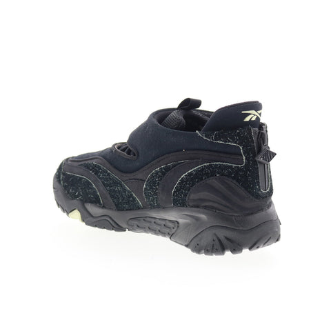 Reebok Chukwu Otu Mens Black Suede Zipper Lifestyle Sneakers Shoes