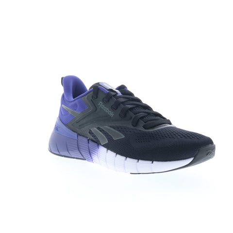 Reebok Nano Gym Mens Black Mesh Lace Up Athletic Cross Training Shoes