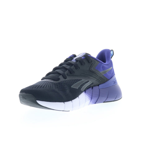 Reebok Nano Gym Mens Black Mesh Lace Up Athletic Cross Training Shoes