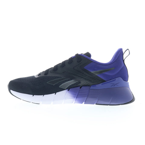 Reebok Nano Gym Mens Black Mesh Lace Up Athletic Cross Training Shoes